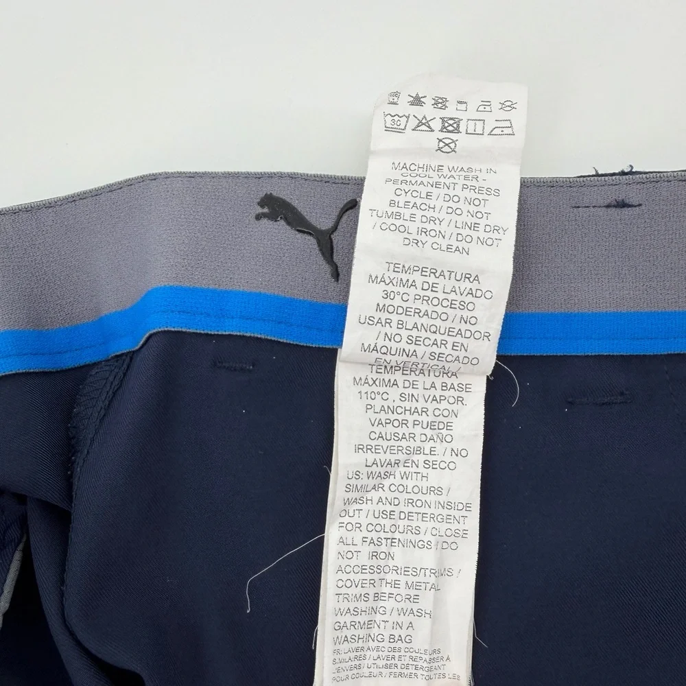 Puma Golf Jackpot Pant 2.0 Navy Blue Men’s Size 40x32 Performance Slacks 599244